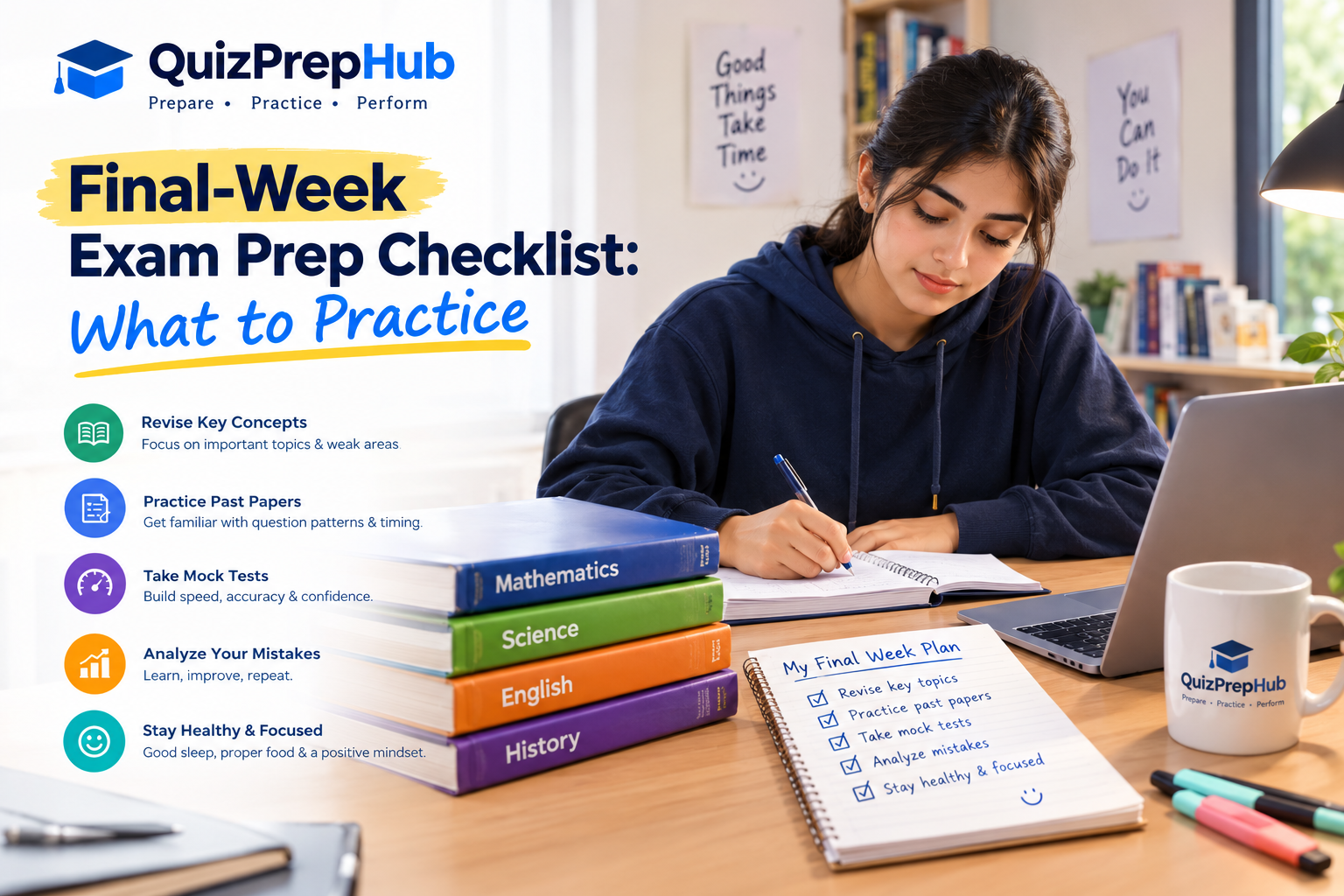 Final-Week Exam Prep Checklist: What to Practice